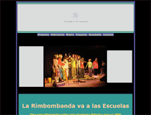 Tablet Screenshot of larimbombanda.com